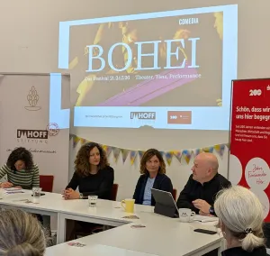 Vorschau: Foto zum Download: Bei der gestrigen Pressekonferenz wurde das Festivalprogramm vorgestellt