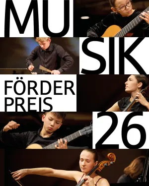 Vorschau: Musikförderpreis-2026-Ausschreibung