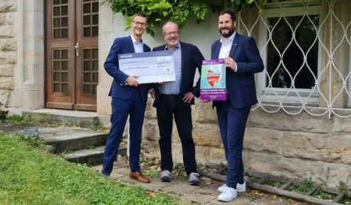 Bild zur Pressemitteilung: Spende aus dem BW-Bank Prämiensparen (PS-Sparen): „Herzschlag“-Musical – bald live in Rohr