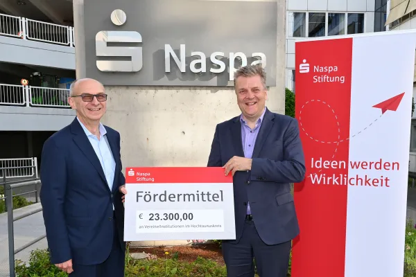 Bild zur Pressemitteilung: Die Naspa Stiftung engagiert sich in Ihrer Region