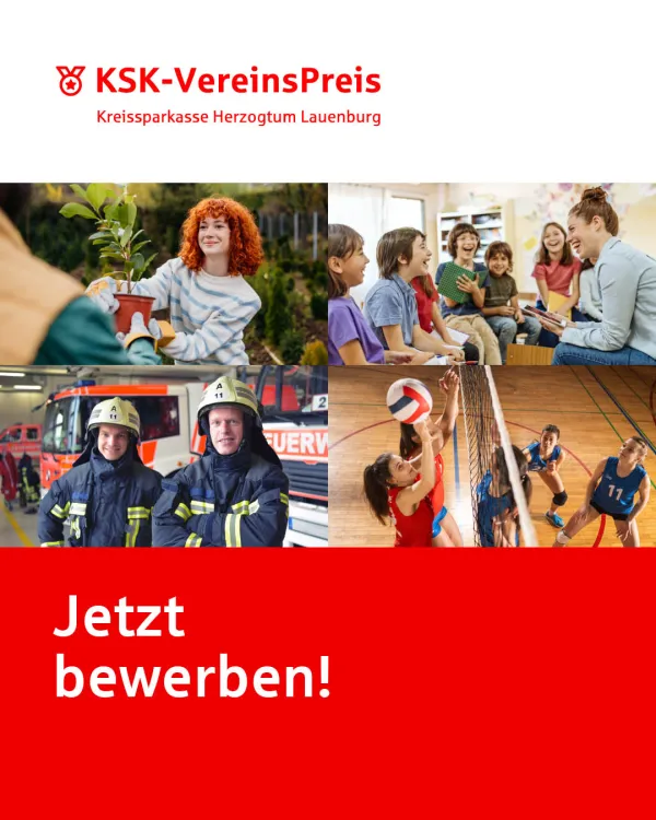Bild zur Pressemitteilung: 100.000 Euro für Vereine im Kreis Herzogtum Lauenburg