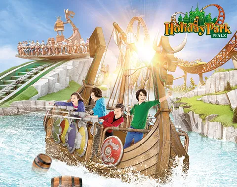 Bild zur Pressemitteilung: Sparkasse Vorderpfalz lädt mit Vorzugstickets in den Holiday Park ein