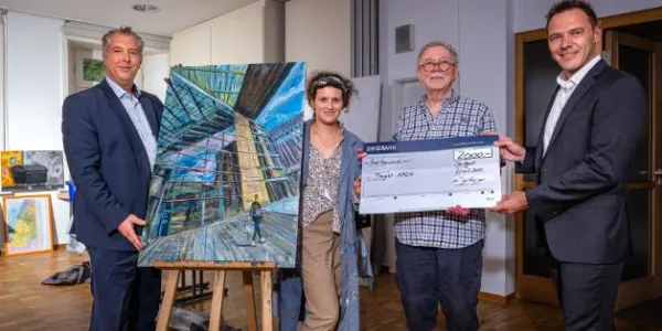 Bild zur Pressemitteilung: Spende aus dem BW-Bank Prämiensparen (PS-Sparen): Bunt fürs Leben
