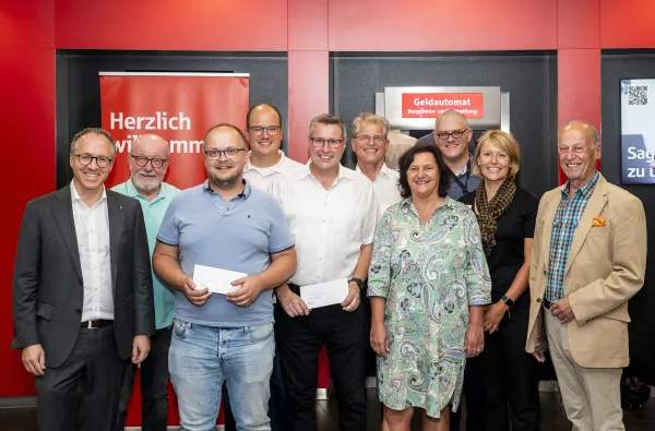 Bild zur Pressemitteilung: Gemeinnützige Projekte in Schifferstadt erhalten Unterstützung: Sparkassenstiftung fördert sechs Projekt