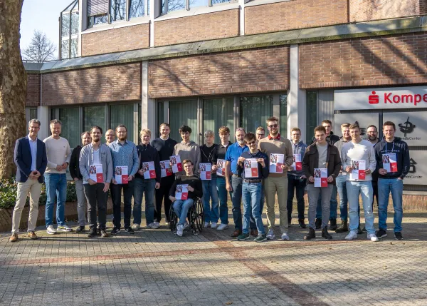Bild zur Pressemitteilung: Sparkasse bietet Grafschafter Schülern Einblicke in Anlagestrategien