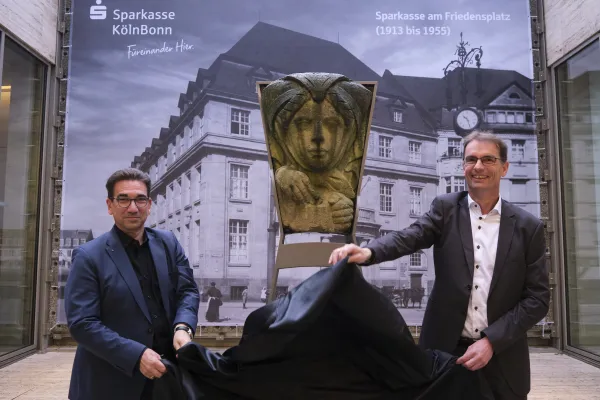 Bild zur Pressemitteilung: 200 Jahre Sparkasse KölnBonn: „Sparlieschen“ kehrt an seinen Ursprungsort in Bonn zurück
