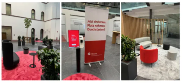 Bild zur Pressemitteilung: Umbau der Naspa-Kundenhalle am Wiesbadener Stammsitz abgeschlossen