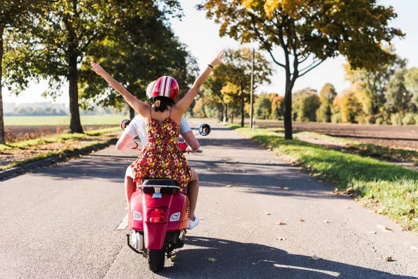 Bild zur Pressemitteilung: Sparkasse Vorderpfalz: Mit neuer Mopedversicherung ab dem 1. März sorgenfrei losdüsen!