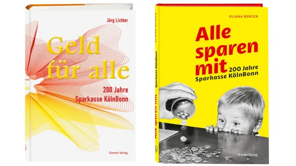Bild zur Pressemitteilung: Umfassende Aufarbeitung der eigenen Geschichte: Sparkasse KölnBonn stellt zwei Bücher vor