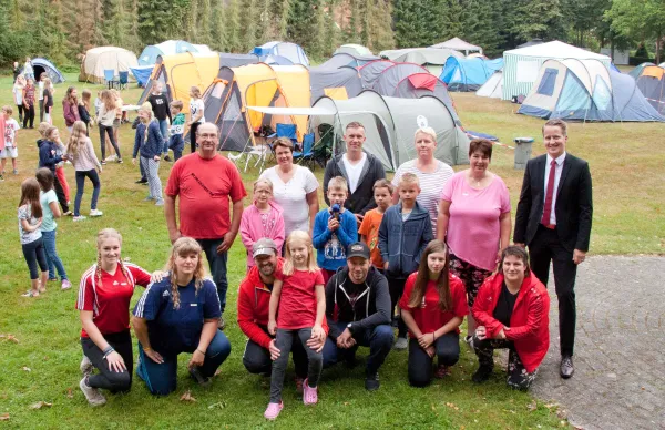 Bild zur Pressemitteilung: Vom 8.8.-11.8.2019 zelten 93 Kinder in Westersander