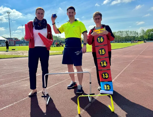 Bild zur Pressemitteilung: Grundschule Wallinghausen führt erfolgreich Leichtathletik-Bundesjugendspiele im neuen Format durch